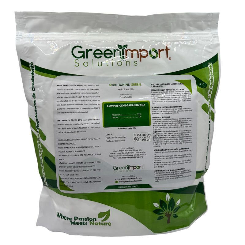Metionina METHIONINE - GREEN 99%